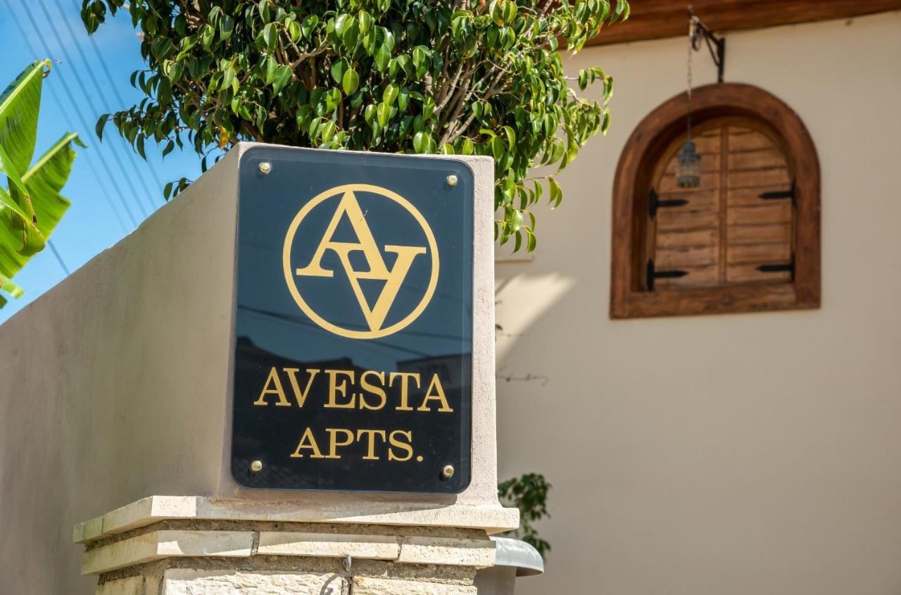 Avesta Apartments - 200M From The Beach Vasilikí エクステリア 写真